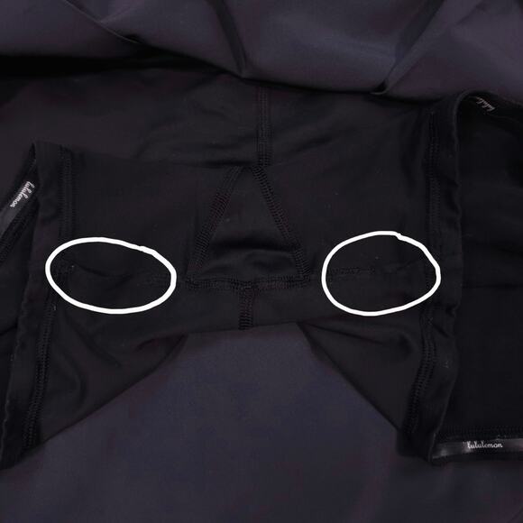 Lululemon Pace Rival Skirt Tall Camo Deep Coal / Black Sz 18 - Picture 7 of 8